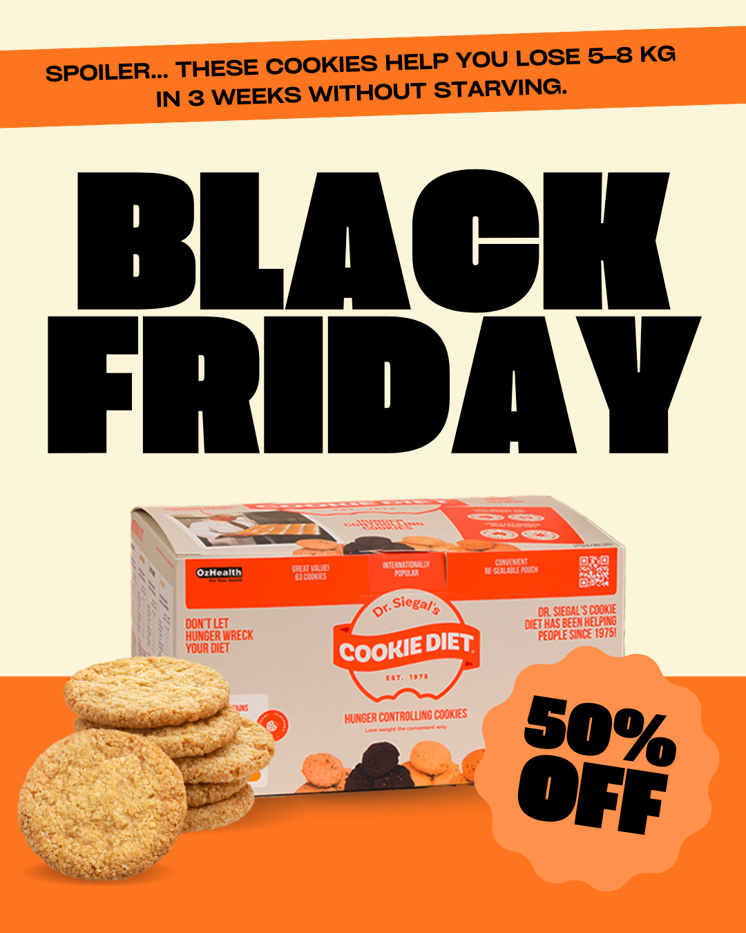 Cookie Diet Starter Kit - BLACK FRIDAY SALE
