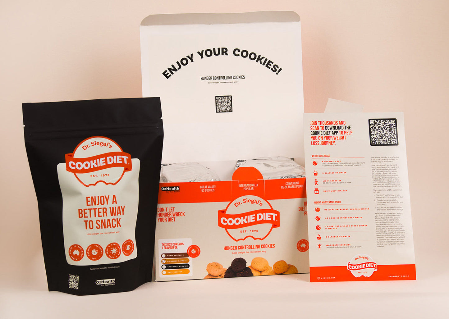 1 Month Diet Cookie Variety Pack